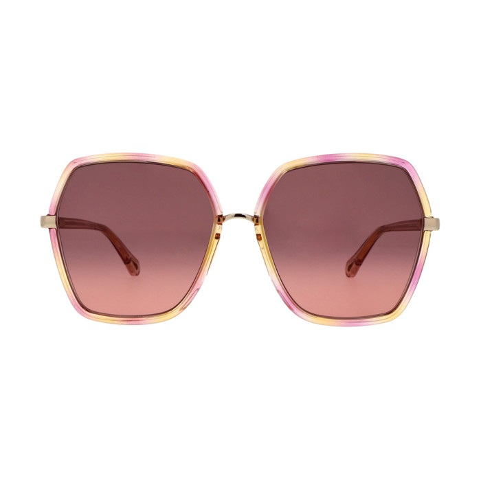 Lunettes de soleil Chloé CH0262S 003 58-16 Havana Pink