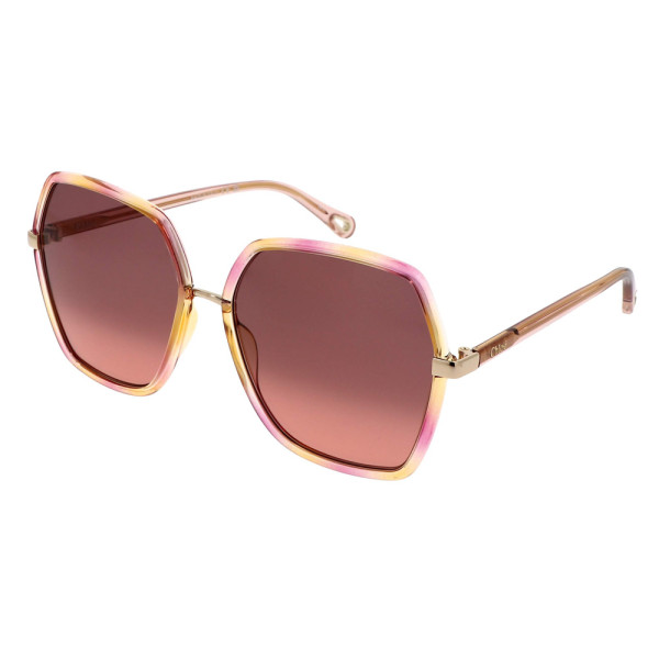 Lunettes de soleil Chloé CH0262S 003 58-16 Havana Pink