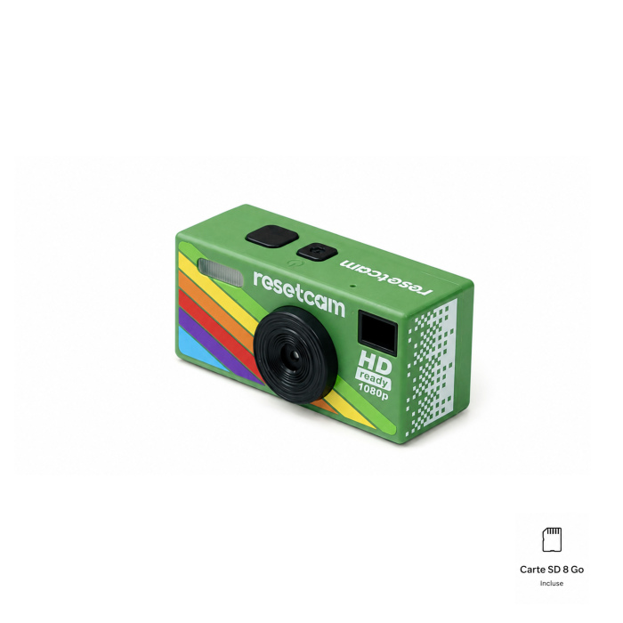 Resetcam Retro Mini Keychain Camera