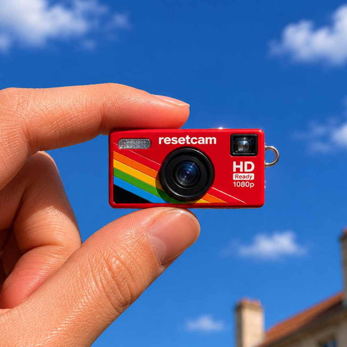 Resetcam Retro Mini Keychain Camera