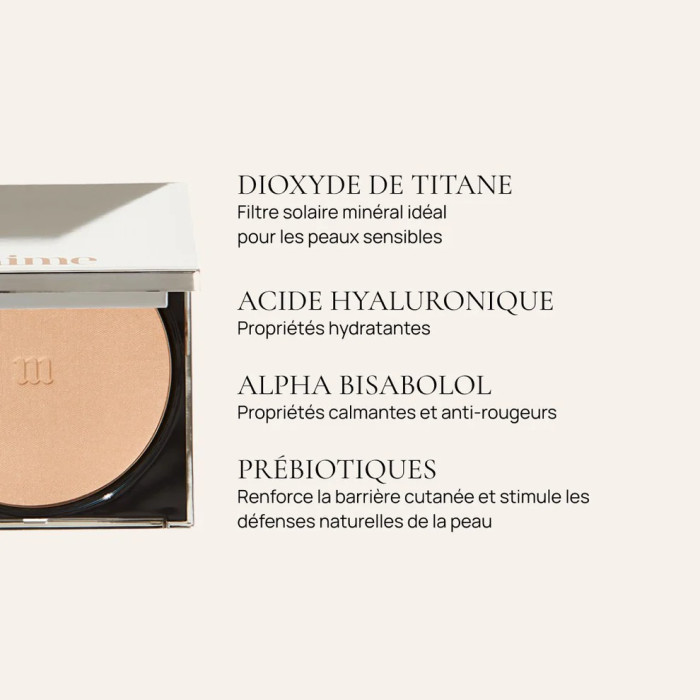 Fond de teint poudre soin Natural SPF 30 - Aime