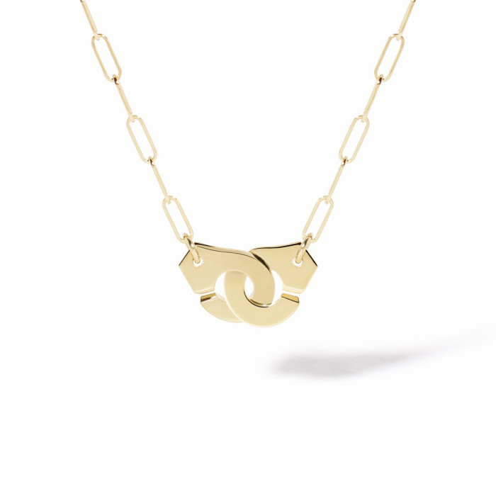 Collier Menottes dinh van petit modèle or jaune