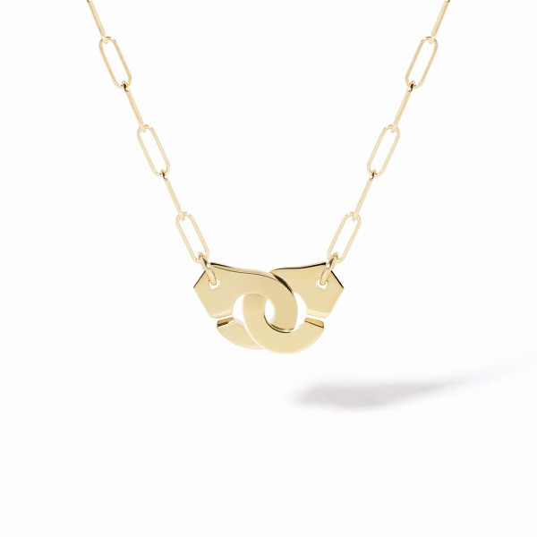 Collier Menottes dinh van petit modèle or jaune