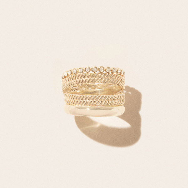 Bague JIL N°4 taille 54 - Pascale Monvoisin
