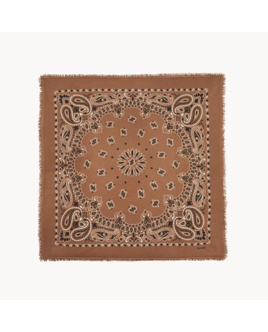 Grand Bandana Hachiko Bico caramel - Kujten