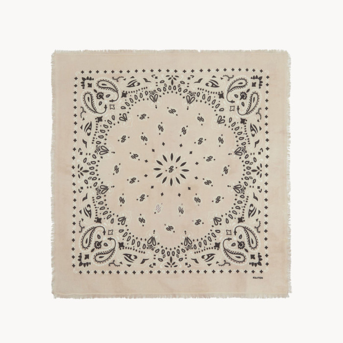 Grand Bandana Hachiko Bico Marron Organi - Kujten