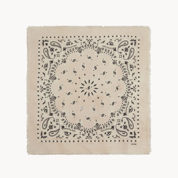 Grand Bandana Hachiko Bico Marron Organi - Kujten