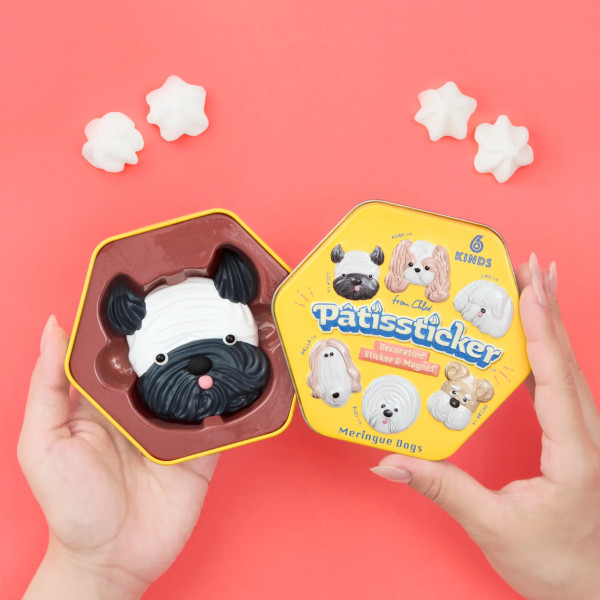 Pâtissticker - Meringue Dogs Series (1 pièce)