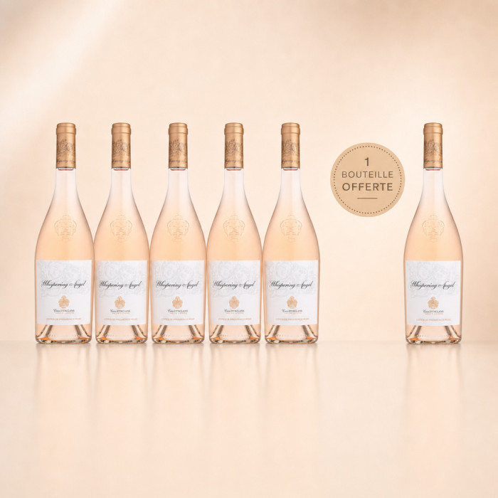 Offre 5+1 - Whispering Angel, Côtes de Provence 2025 - 75cl