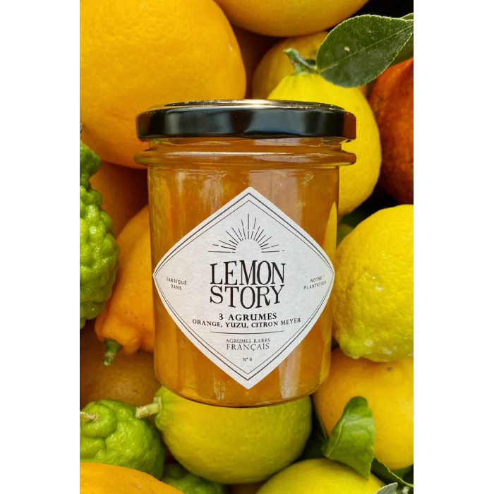 Marmelade 3 agrumes - Lemon Story