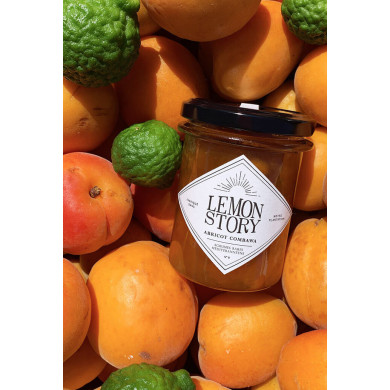 Confiture abricot combawa 240g - Lemon Story