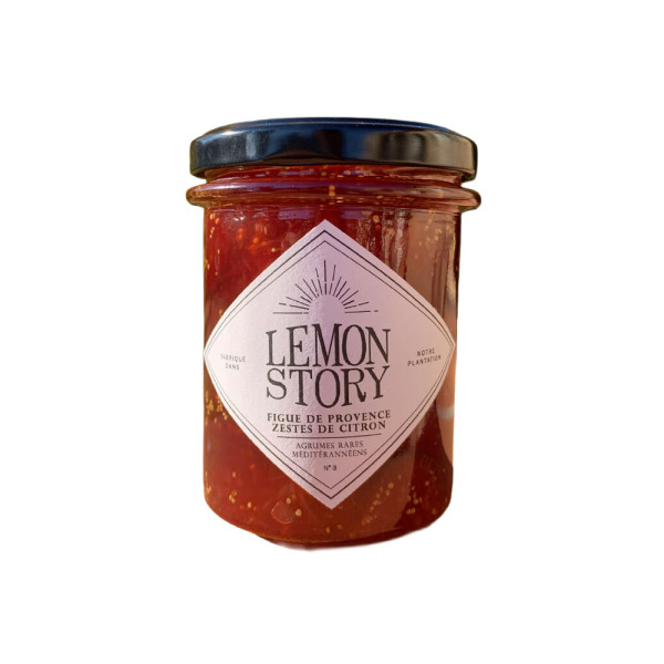 Confiture figue de Provence zestes d'agrumes 240g - Lemon Story