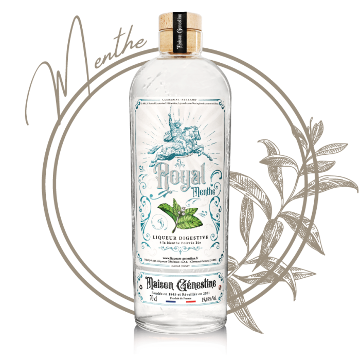 Royal Menthe 70cl - Distillerie Génestine