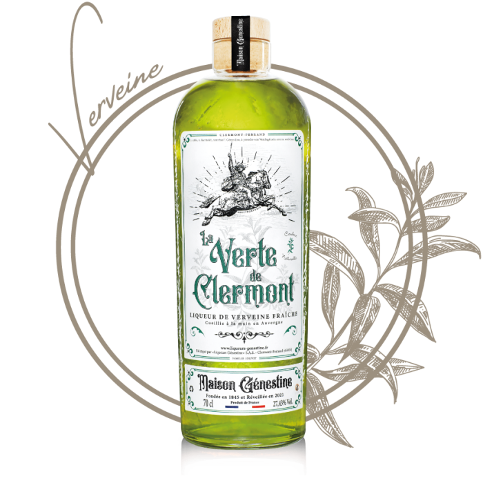 Verte de Clermont 70cl - Distillerie Génestine