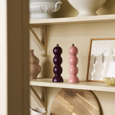 Moulin à sel ou à poivre Bobbin 24 cm Aubergine - Addison Ross