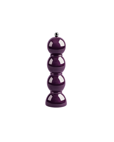 Moulin à sel ou à poivre Bobbin 24 cm Aubergine - Addison Ross