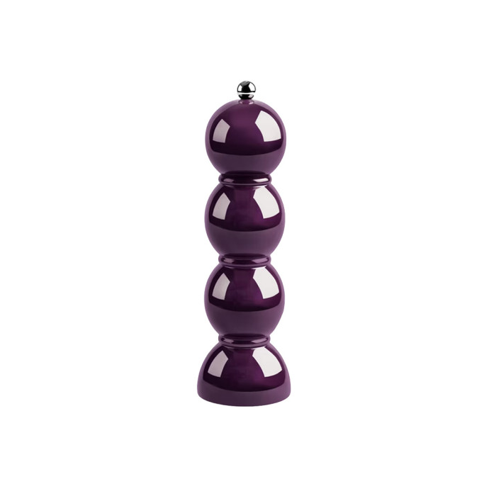 Moulin à sel ou à poivre Bobbin 24 cm Aubergine - Addison Ross