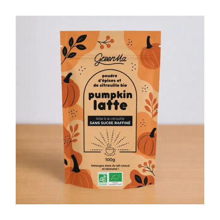 Pumpkin Latte Bio – édition limitée automne - Greenma