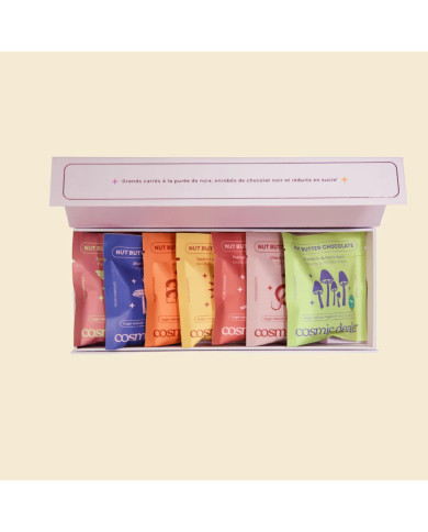 Boîte de 7 chocolats chakras