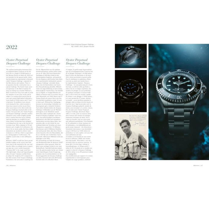 The Watch Book Rolex (3e édition) - édition multilingue français/anglais/allemand - teNeues