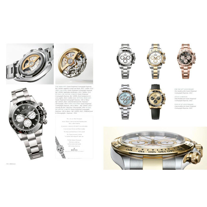 The Watch Book Rolex (3e édition) - édition multilingue français/anglais/allemand - teNeues