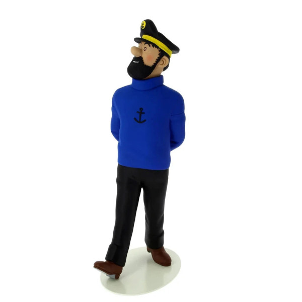 Statuette en résine Capitaine Haddock – Collection "Le Musée Imaginaire de Tintin" (27 cm)