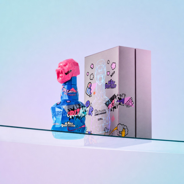 Richard Orlinski x Dictador - Box set Dictador Game Changer - Rum from Colombia - 70cl