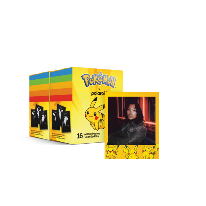 Film Polaroid Couleur Go – Pokémon Pikachu Edition – Double pack x2 - polaroid