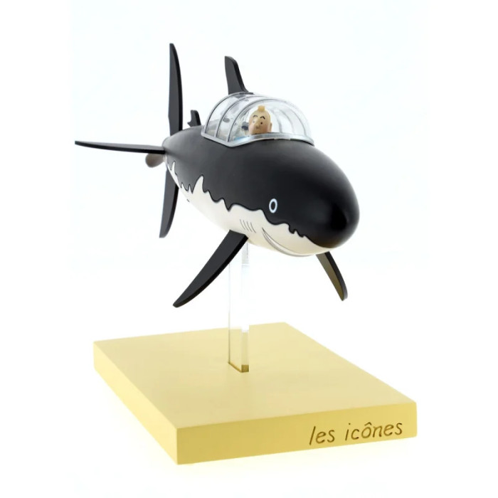 Sous-marin requin 26cm - collection Les Icônes - Tintin