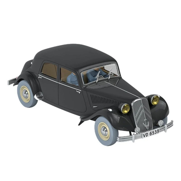 Voiture Tintin N°48 - La 15cv des agents Bordures