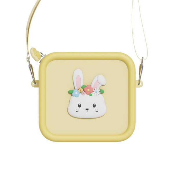 Lapin Des Fleurs Sac En Silicone