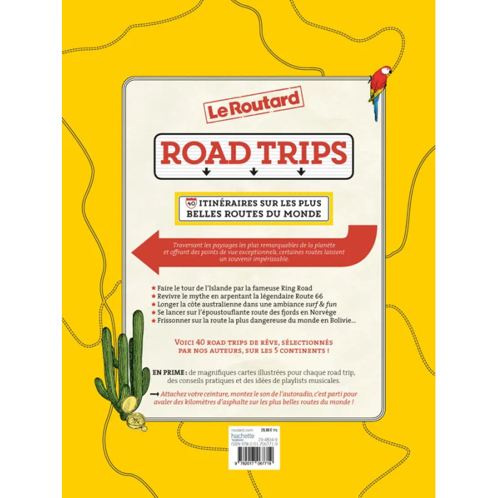 Road trips, 40 itinéraires sur les plus belles routes du monde
