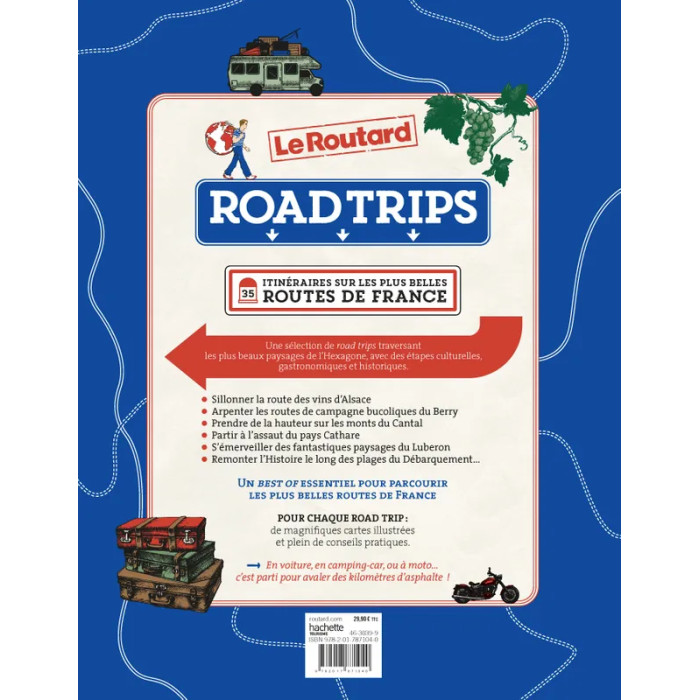 Guide du Routard : road trips France