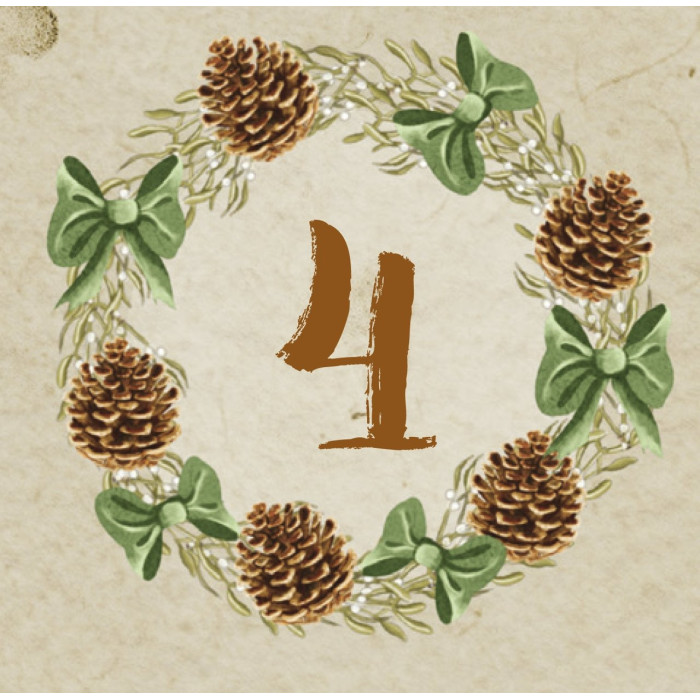 Calendrier de l'Avent. L'attente de Noël