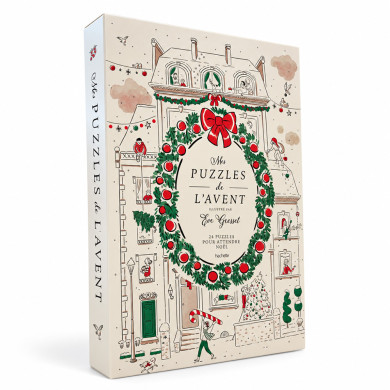 Mes puzzles de l'Avent : 24 puzzles pour attendre Noël