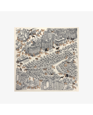 Carré 100 - Central Park - Blanc - Inoui Editions