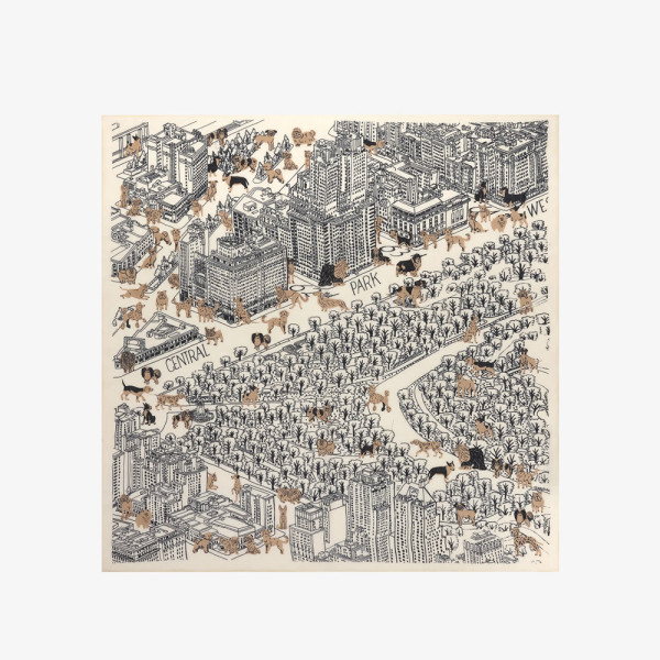 Carré 100 - Central Park - Blanc - Inoui Editions