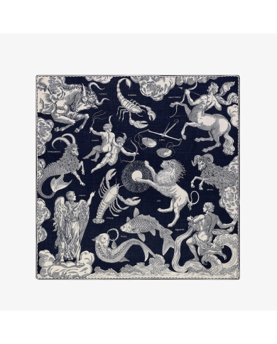 Carré 130 - Astrologie - Bleu foncé - Inoui Editions