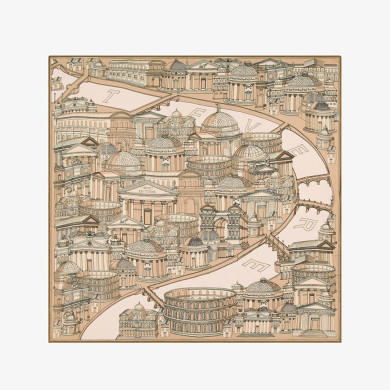 Carré 100 - Roma - Beige - Inoui Editions