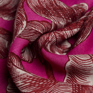 Carré 100 - Arboris - Fuchsia - Inoui Editions