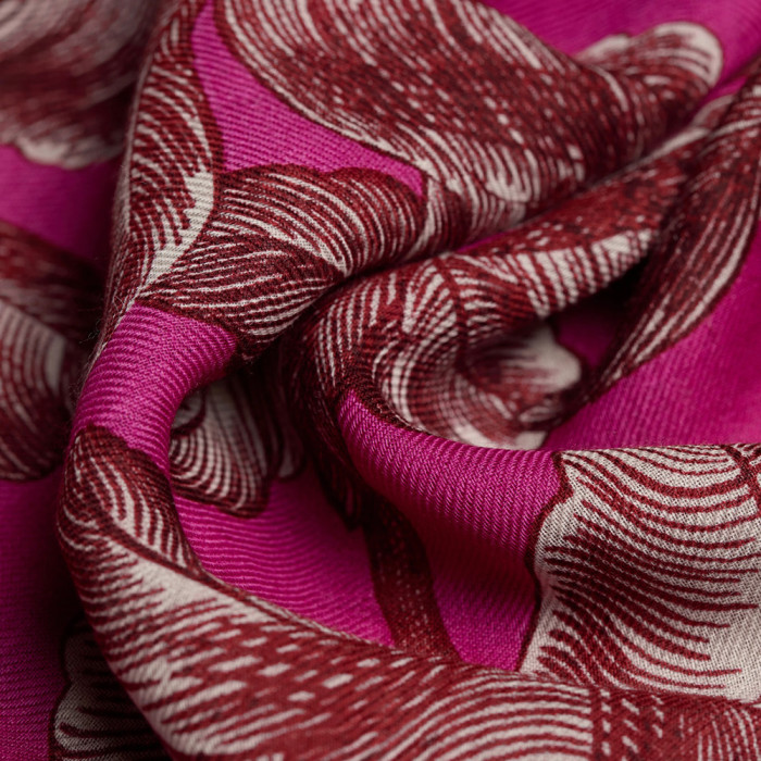 Carré 100 - Arboris - Fuchsia - Inoui Editions