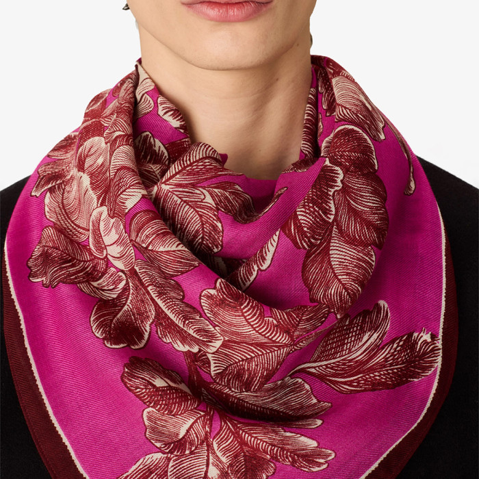 Carré 100 - Arboris - Fuchsia - Inoui Editions