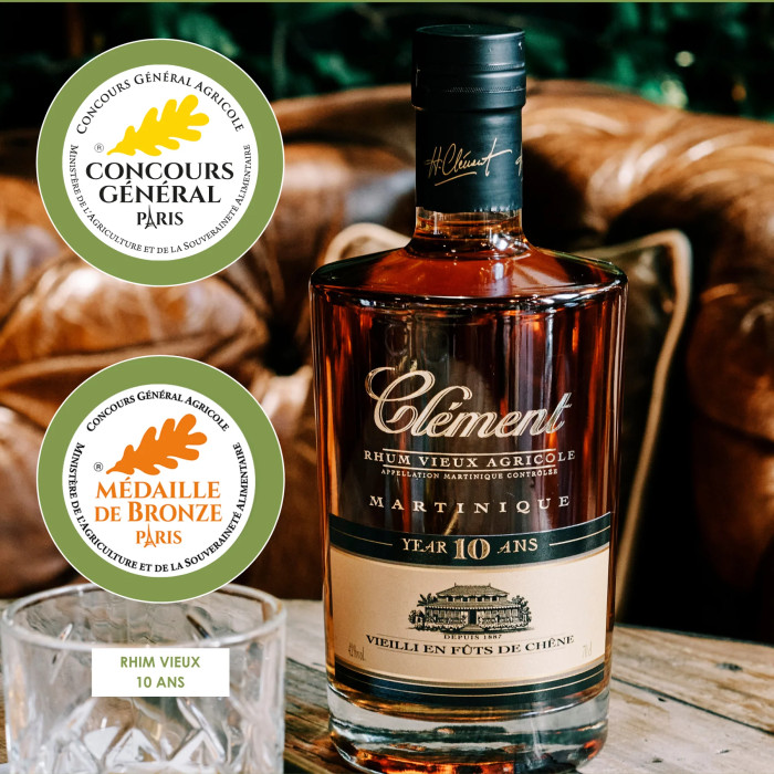 Rhum Clément 10 ans