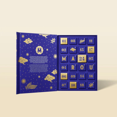 Calendrier de l'avent - Édition Minuit 8 saveurs - Marou