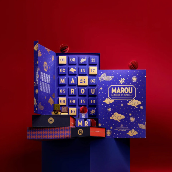 Calendrier de l'avent - Édition Minuit 8 saveurs - Marou