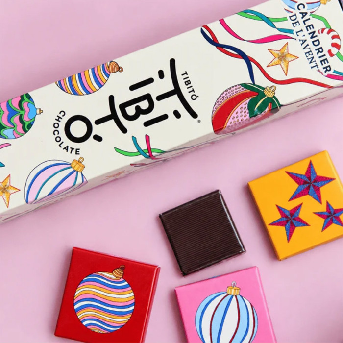 Calendrier de l’Avent Chocolat Tibitó – 24 chocolats de Colombie