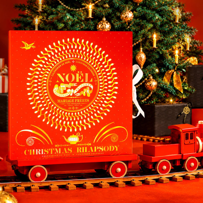 Calendrier de Noël 2026 "Christmas Rhapsody" - édition très limitée - Mariage Frères
