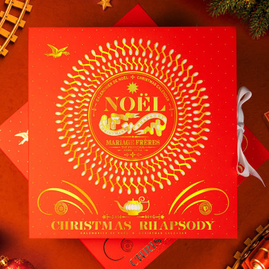 Calendrier de Noël 2026 "Christmas Rhapsody" - édition très limitée - Mariage Frères