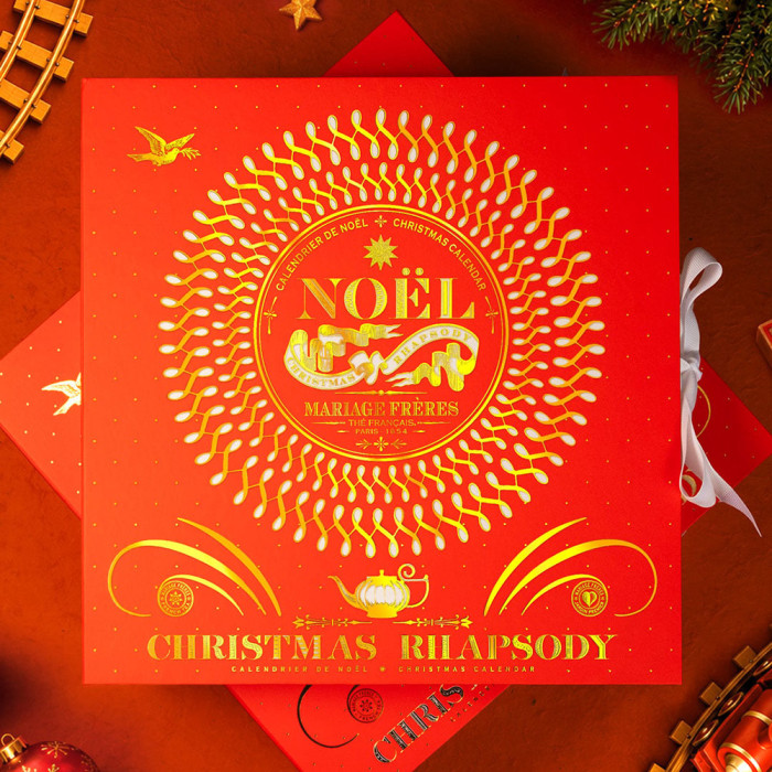 Calendrier de Noël 2026 "Christmas Rhapsody" - édition très limitée - Mariage Frères