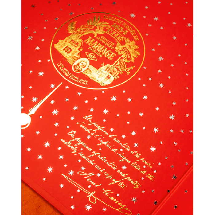 Calendrier de Noël 2026 "Christmas Rhapsody" - édition très limitée - Mariage Frères